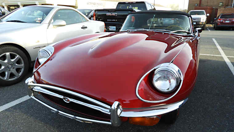 Beautiful Jaguar E-Type - Photo credit: Barry Forte