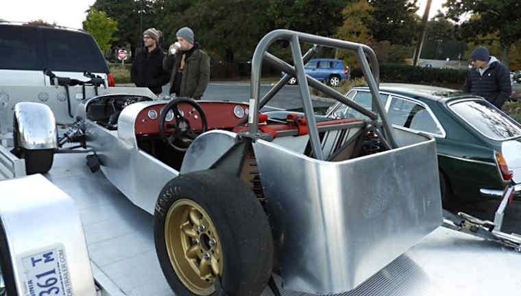 Lotus 7 at Cars & Coffee Charlottesville. Photo credit: Barry Forte.