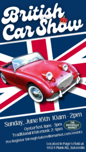 Batesville British Car Show Ad