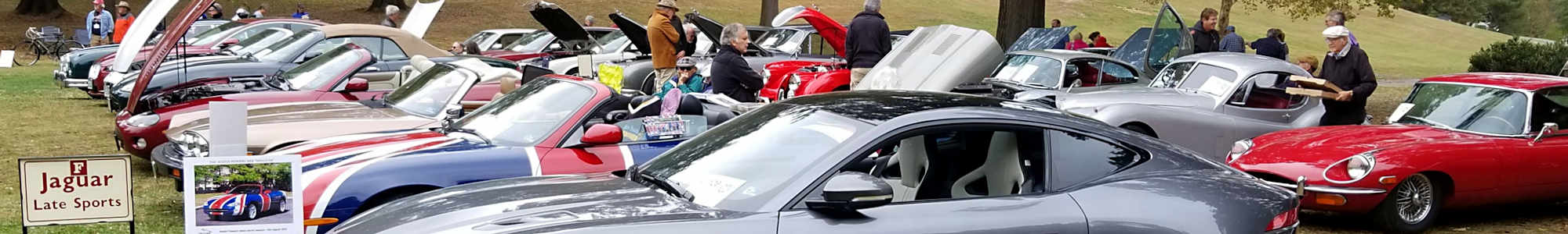 Jaguars at SVBCC Annual British Car Festival (car show)