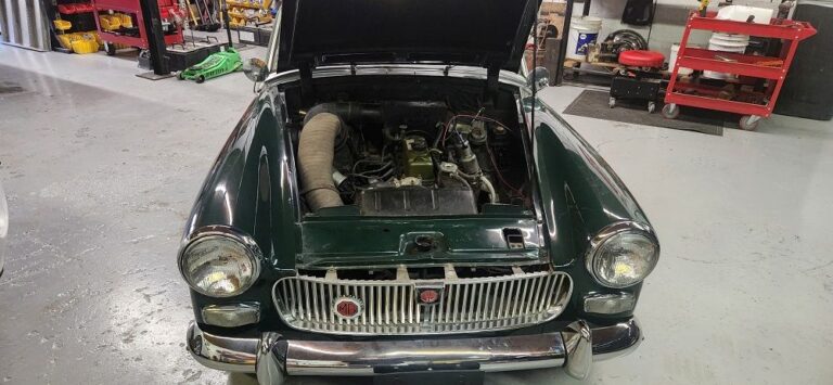 1964 MG Midget For Sale - Front & Engine