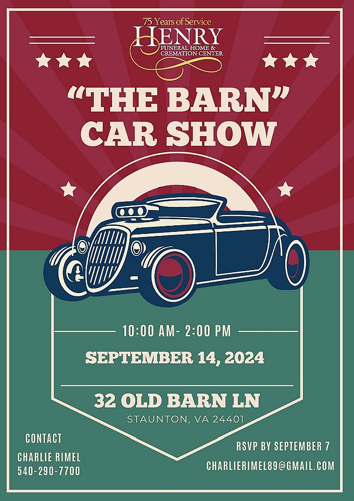 The Barn Show - September 14, 2024 Staunton, Virginia