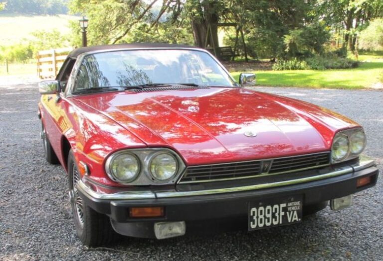 1989 Jaguar XJS V12 For Sale Virginia