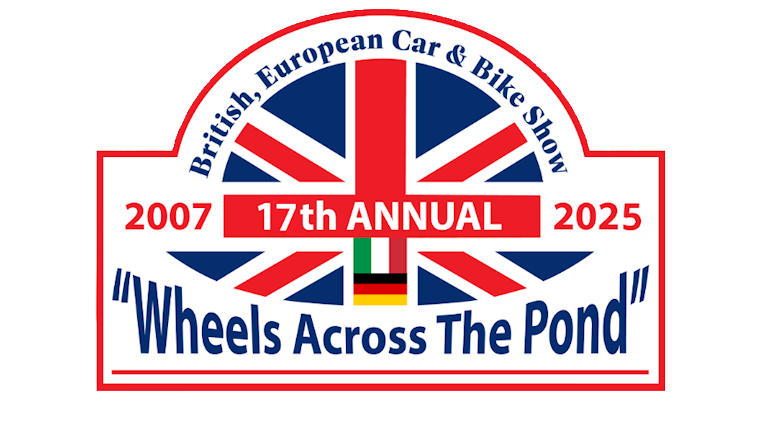 Wheels Across the Pond 2025 event logo