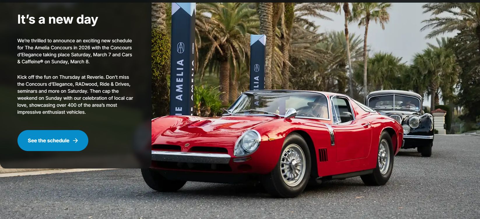 Amelia Concours d'Elegance Poster