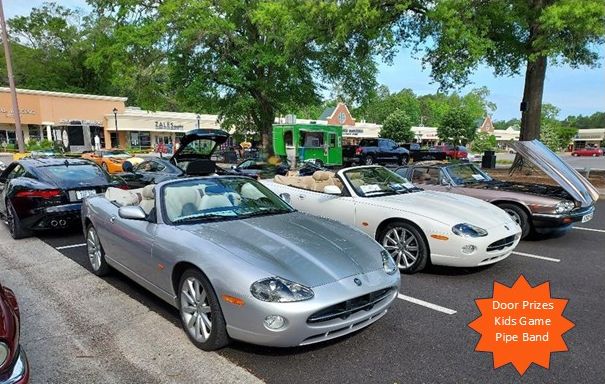 Photo of Williamsburg Virginia British & European car show.