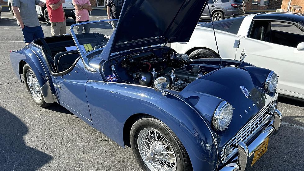 Triumph TR2A at Staunton Cars & Coffee
